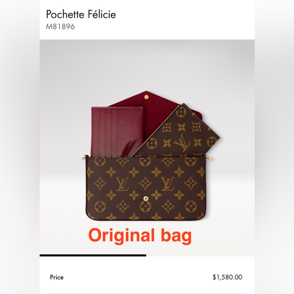 Brown and burgundy crossbody purse - Picture 12 of 13